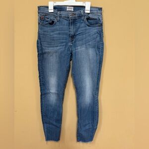 Hudson Cropped Skinny Jeans